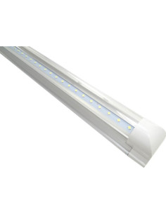 Corp LED T8, 18W, 120cm, Alb Rece, Design Transparent