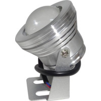 Spot LED RGB 10W, 12V, IP65, cu Lupa si Telecomanda