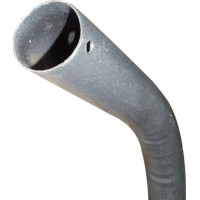 Brat Lampa Stradala, 42mm, Lungime 55cm, Culoare Gri - 3