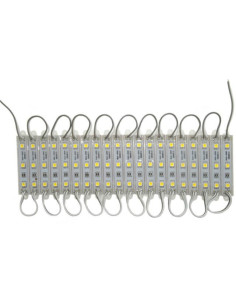Set 20 Module LED 5050, 3 LED-uri, IP65, Verde, 12V