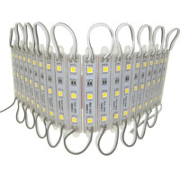 Set 20 Module LED 5050, 3 LED-uri, IP65, Verde, 12V - 4