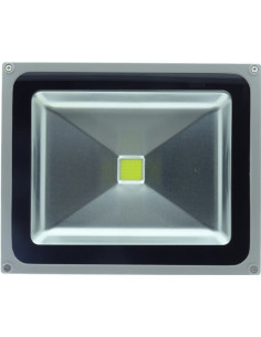 Proiector LED 50W, Alb Rece, IP65, COB