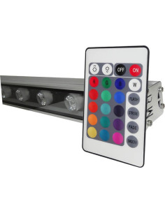 Proiector Arhitectural LED, 18W, RGB, Control cu Telecomanda