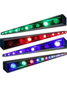 Proiector Arhitectural LED, 18W, RGB, Control cu Telecomanda