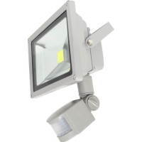 Proiector LED 20W, Senzor Miscare, IP65, Alb Rece, Eco - 3