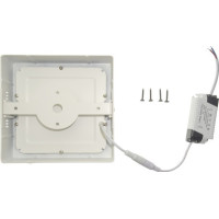 Aplica LED Patrata 12W, Alb Rece - 6