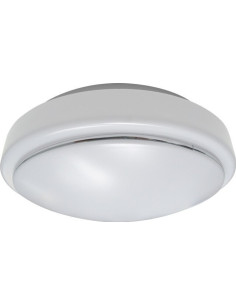 Plafoniera Rotunda LED, 12W, Rama Alba