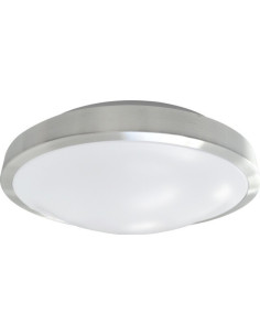Plafoniera Rotunda LED, 12W, Rama Gri