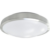 Plafoniera Rotunda LED, 12W, Rama Gri
