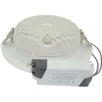 Spot Downlight LED Incastrabil 30W, COB, Alb Rece - 5