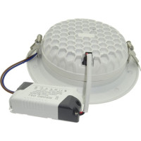 Spot LED COB 20W, Rotund, Alb Rece - 5