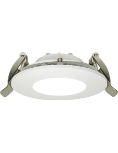 Spot Downlight LED Rotund 10W, Alb Rece, Iluminat Indirect