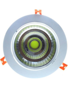 Spot LED 30W COB, Rotund Reglabil, Alb Cald