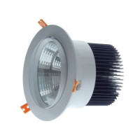 Spot LED 30W COB, Rotund Reglabil, Alb Cald - 3