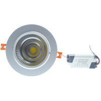 Spot LED COB 20W, Rotund Reglabil, Alb Cald/Rece - 5