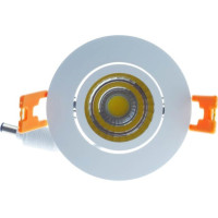 Spot LED COB 3W, Rotund Reglabil, Alb Cald/Rece
