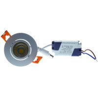 Spot LED COB 3W, Rotund Reglabil, Alb Cald/Rece - 5
