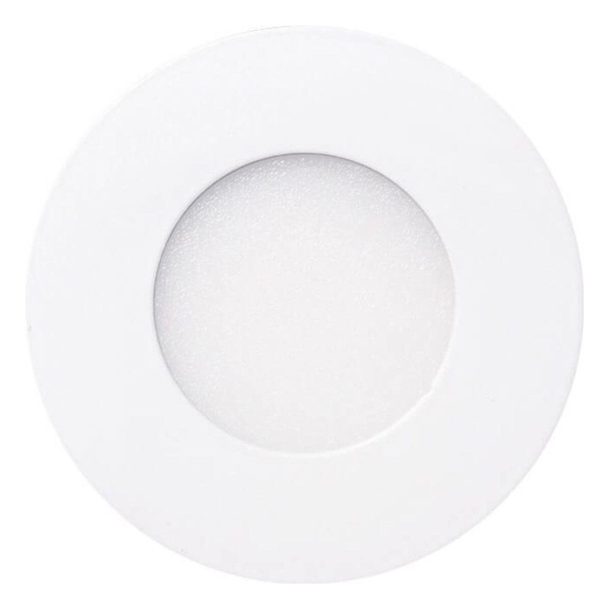 Spot LED 3W, Rotund Mat, Alb Rece