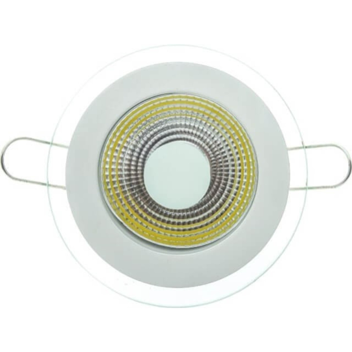 Spot LED 5W COB, Rotund cu Geam, Alb Rece