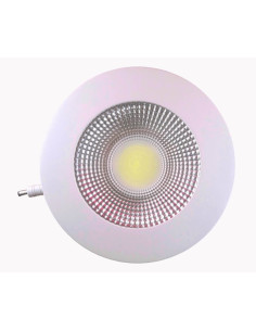 Spot LED Rotund 15W, COB, Alb Rece