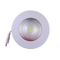 Spot LED COB 5W, Alb Rece, Rotund, IP20, 220V