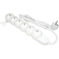 Prelungitor cu 5 prize Schuko, cablu 1.5m, sectiune 3x1.5mm, intrerupator inclus - 3