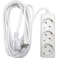Prelungitor Schuko, 3 Prize, Cablu 5m, Sectiune 3x1mm