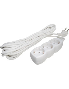 Prelungitor 10m, 3 Prize Schuko, Cablu 3x1mm