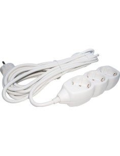 Prelungitor Schuko, 3 Prize, Cablu 7m, Sectiune 3X1mm