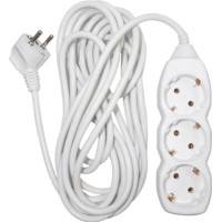 Prelungitor Schuko 3 Prize, Cablu 5m, 3x1mm