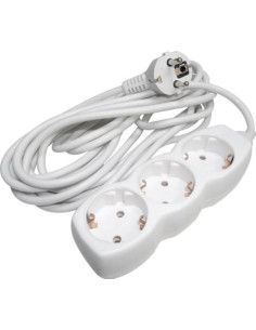Prelungitor Schuko 3 Prize, Cablu 5m, 3x1mm