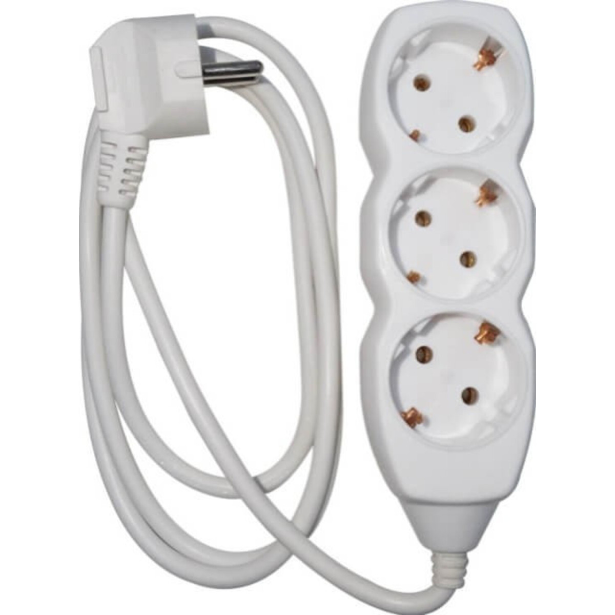 Prelungitor Schuko cu 3 Prize, Cablu 1.5m, Sectiune 3x1mm