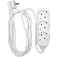 Prelungitor Schuko cu 3 Prize, Cablu 3m, Sectiune 3X1mm