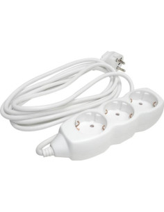 Prelungitor Schuko cu 3 Prize, Cablu 3m, Sectiune 3X1mm