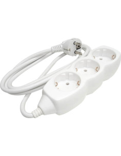 Prelungitor 3 Prize Schuko, 2 metri, Cablu 3X1mm