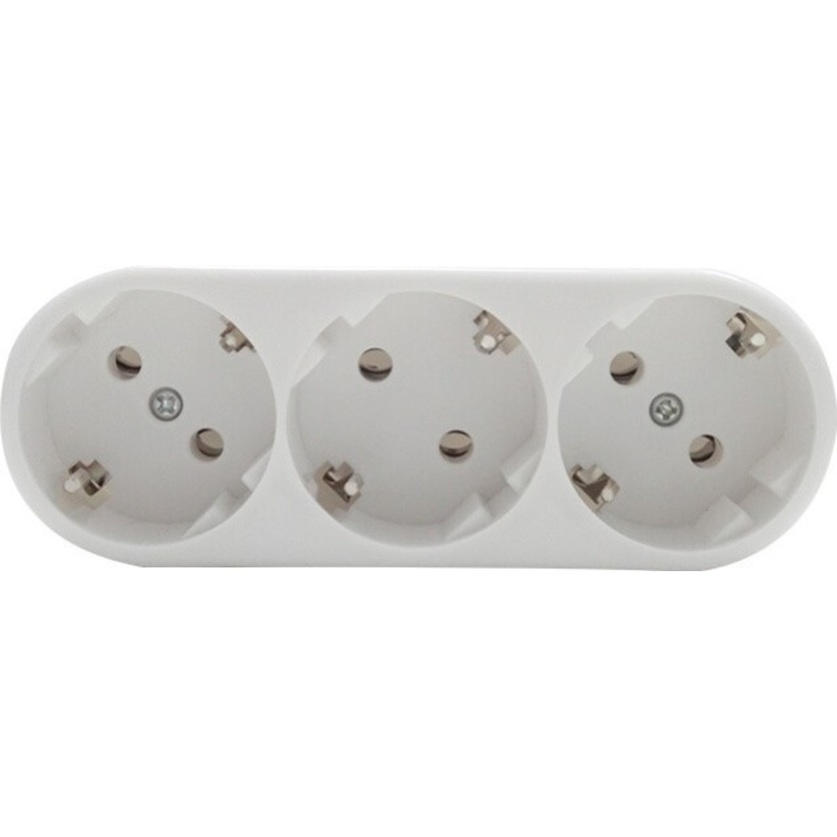 Adaptor Schuko, Liniar, Cu 3 Prize