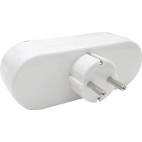 Adaptor Schuko, Liniar, Cu 3 Prize - 4