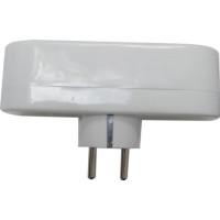Adaptor Schuko, Liniar, Cu 3 Prize - 5