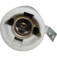 Dulie Ceramica E14, Gri cu Lamela - 3