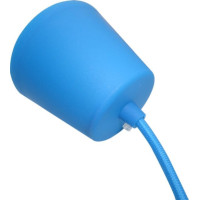 Pendul Albastru E27, Design Deco - 6