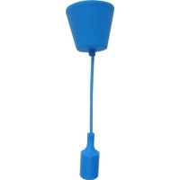 Pendul Albastru E27, Design Deco