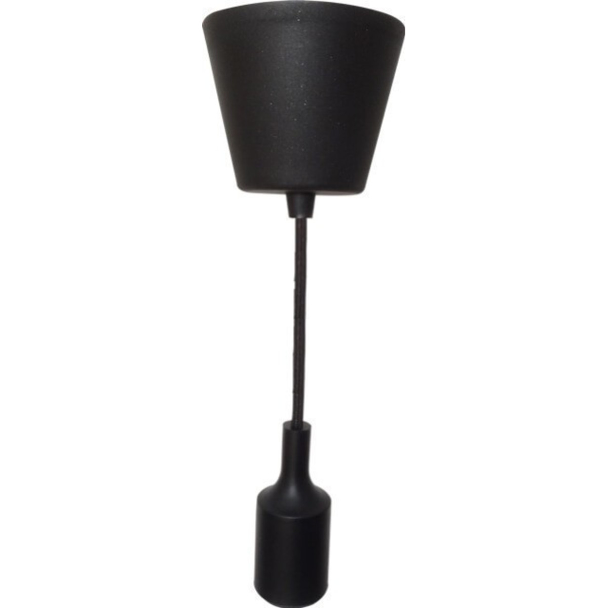 Pendul Negru E27, Design Deco