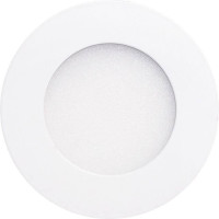 Spot LED Slim, Rotund, Alb Mat, 6W, Lumina Naturala