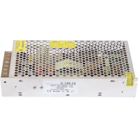 Transformator 120W, 220V, IP20, 12V, 10A, Surse Alimentare Banda LED - 5
