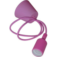 Pendul Roz E27, Design Deco