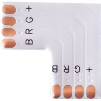 Conector RGB 12V, Colt pentru Banda LED