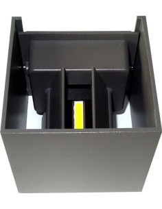Aplica Exterior Neagra, LED 6W, Model 606, Montaj Perete