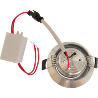 Spot LED Rotund, 1W, Aluminiu, Rama Reglabila - 5