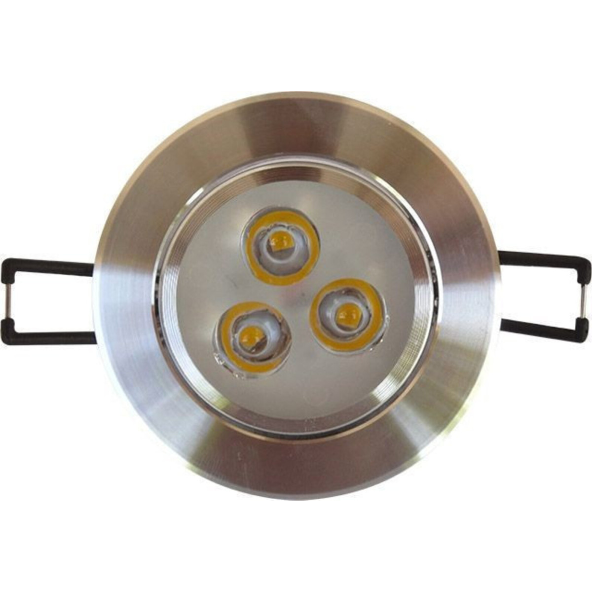 Spot Rotund LED, 3x1W, Rama Aluminiu