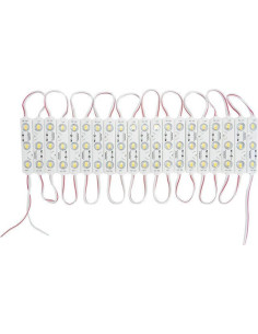 Set 20 Module LED SMD 3X5730, Samsung, 12V, Lumina Alb Cald